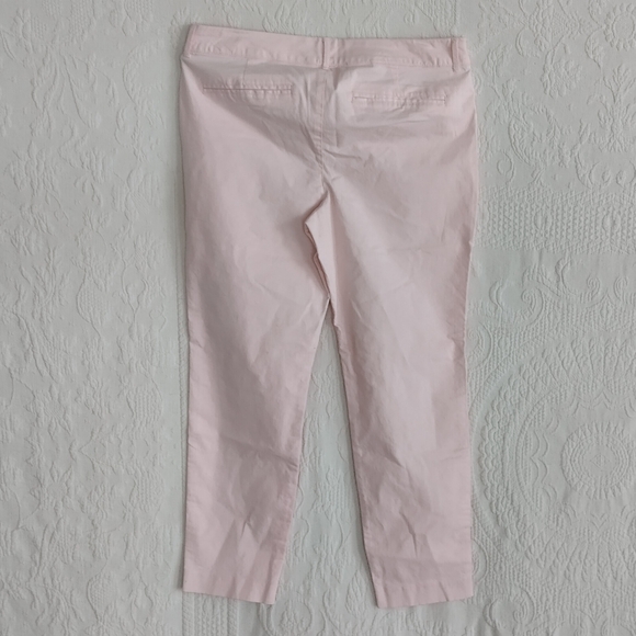 Old Navy Pastel Pink Ankle Jeans Cropped Spring Femme Barbie Doll NWT Mid Size - Picture 10 of 13